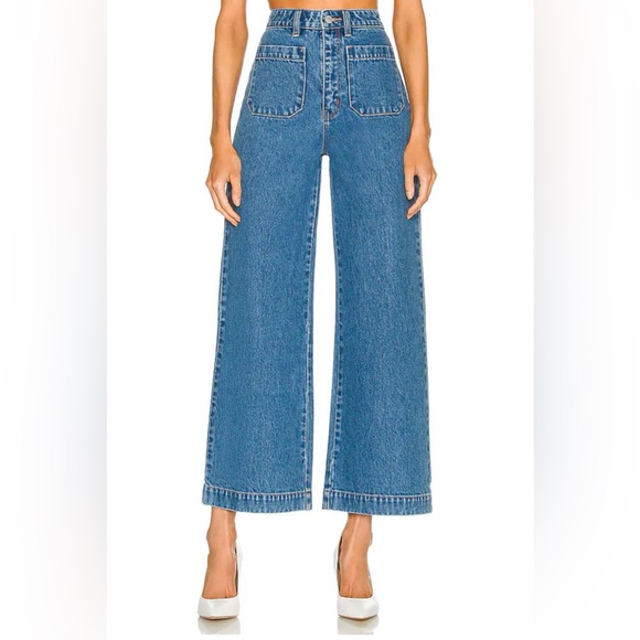 Rolla’s Sailor Jeans in Ashley Blue - Picture 1 of 8